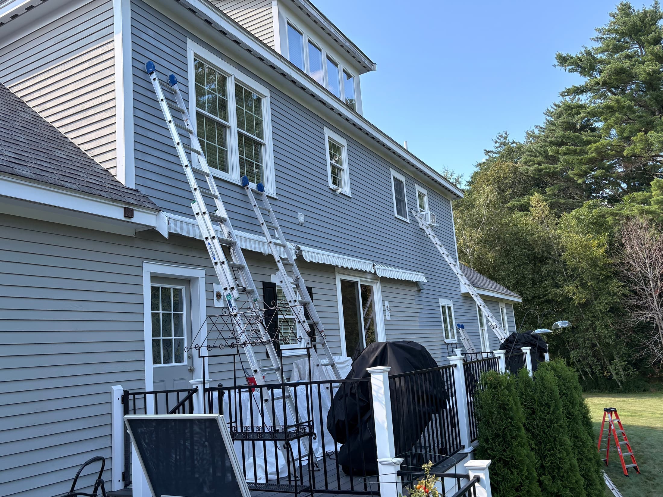 Freshly painted historic home in Salem, MA