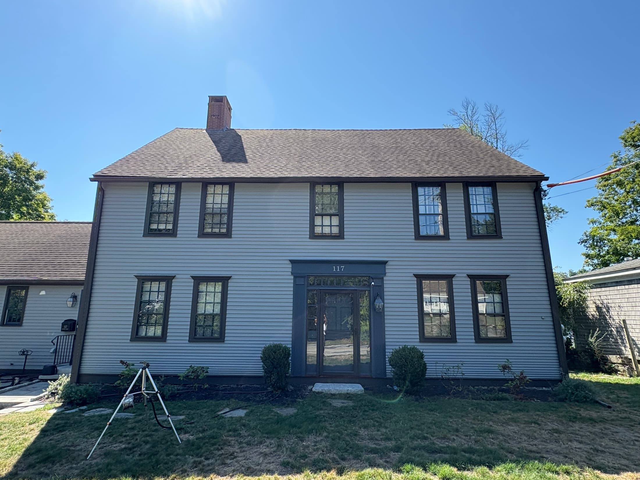 Painted home facade in Salem, MA